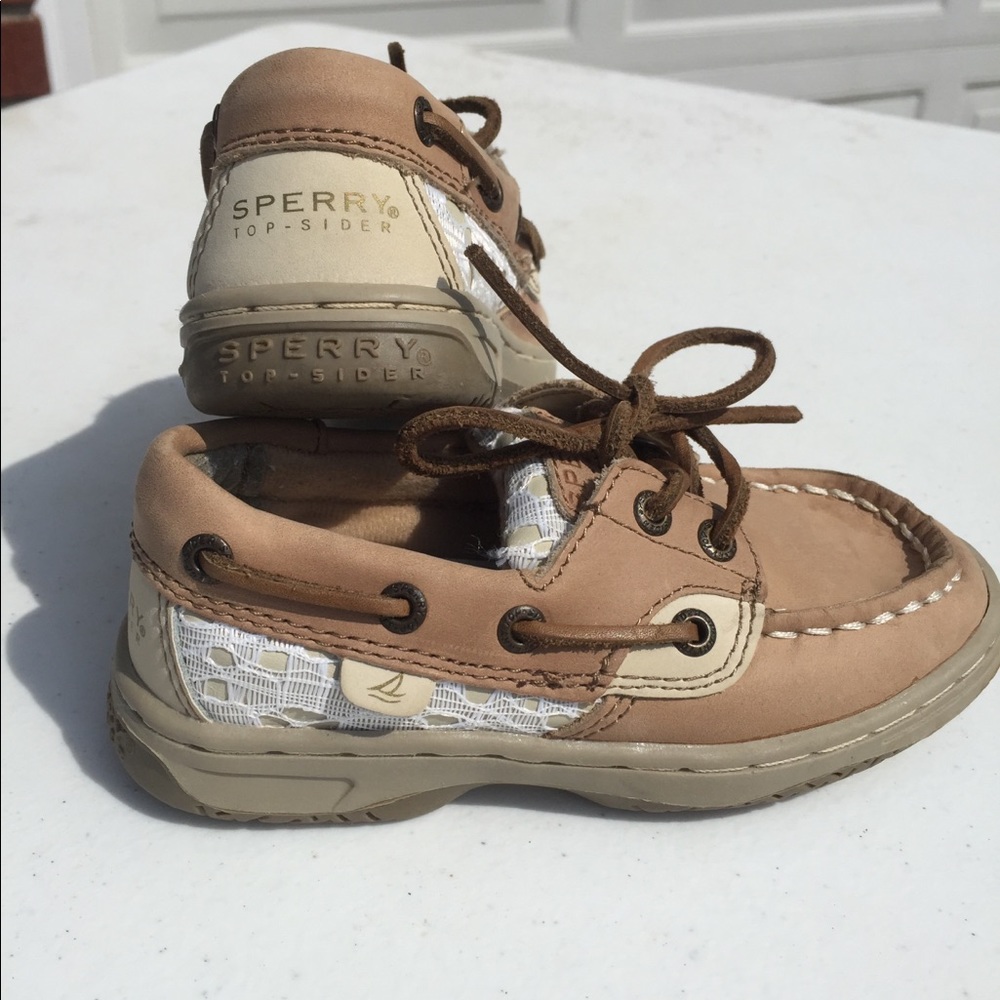 Girls sperry’s shoes